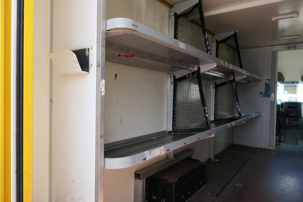 Koffer Transporter MERCEDES-BENZ SPRINTER 310 CDI MAXI EURO-5 KOFFER REGALE KAMER: das Bild 8