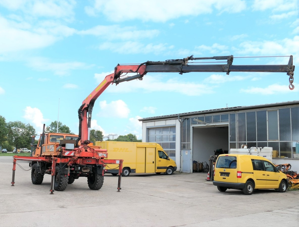 UNIMOG U1450 Palfinger PK 105B AHK STANDHEIZUNG - Pritsche LKW, Autokran: das Bild 2 UNIMOG U1450 Palfinger PK 105B AHK STANDHEIZUNG - Pritsche LKW, Autokran: das Bild 2
