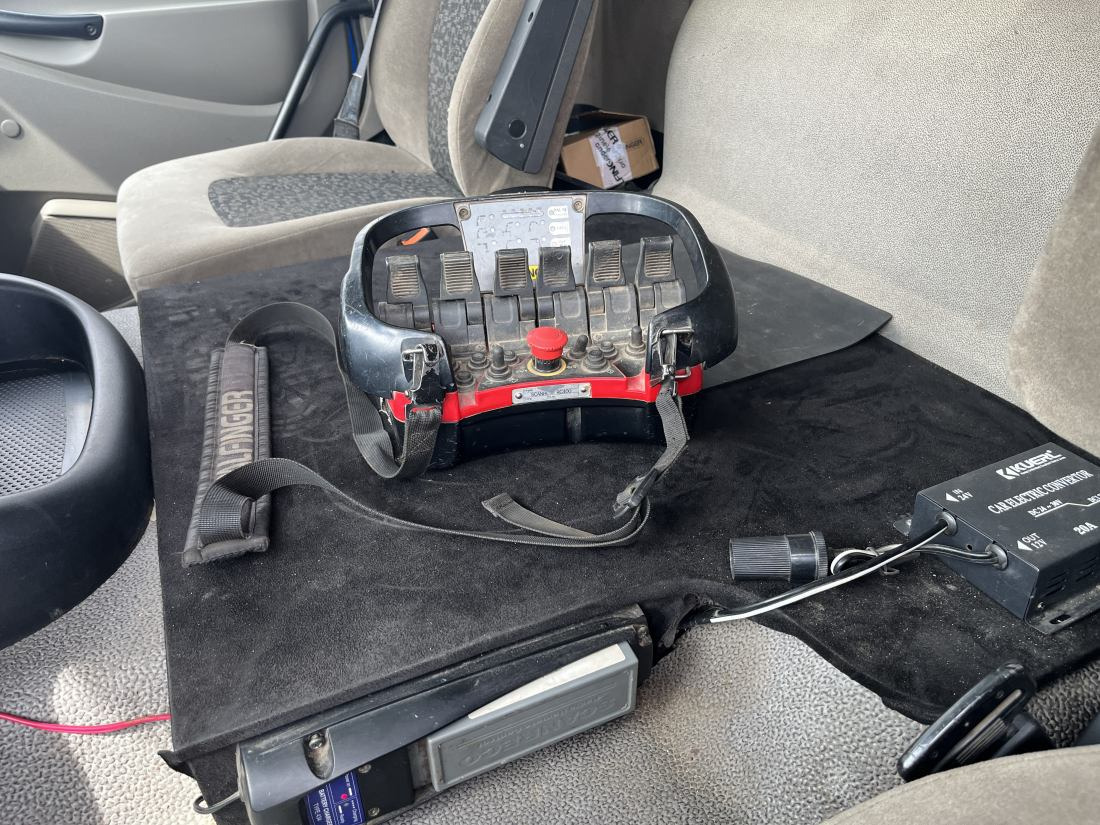 DAF CF 85.360 6x2 NCH cable system - Palfinger PK 18002 - Containerwagen/ Wechselfahrgestell LKW, Autokran: das Bild 3 DAF CF 85.360 6x2 NCH cable system - Palfinger PK 18002 - Containerwagen/ Wechselfahrgestell LKW, Autokran: das Bild 3