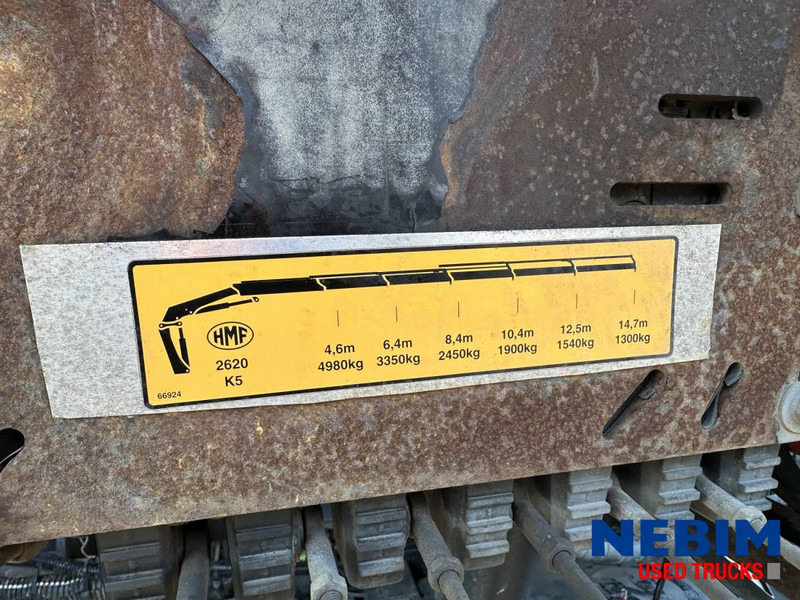 MAN TGS 420 8x4 TRIPLE - HMF 2620 K5 - 22,7t/m CRANE / KRAN - Abrollkipper, Autokran: das Bild 3 MAN TGS 420 8x4 TRIPLE - HMF 2620 K5 - 22,7t/m CRANE / KRAN - Abrollkipper, Autokran: das Bild 3