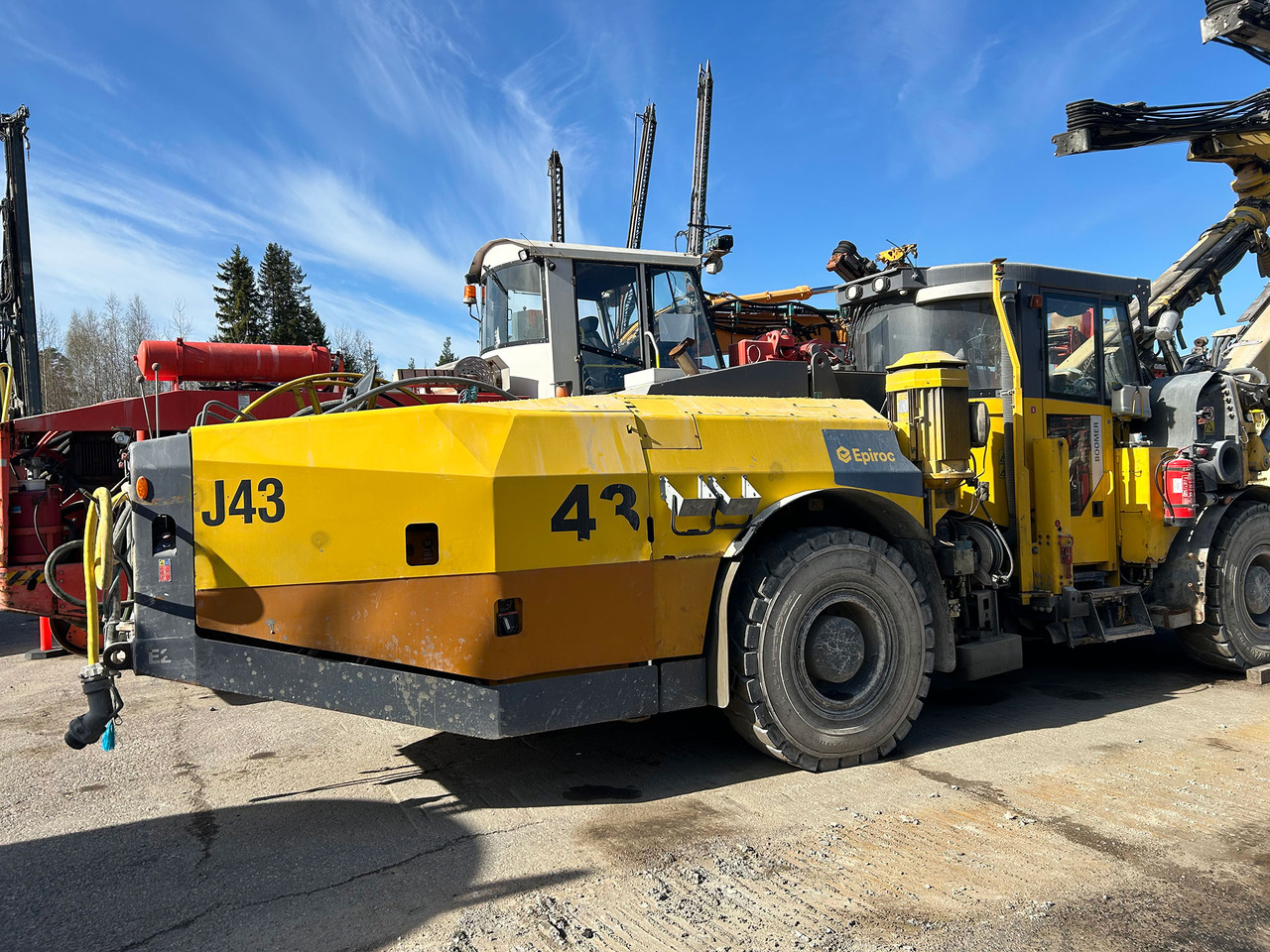 Epiroc E2C - Horizontalbohrgerät: das Bild 3 Epiroc E2C - Horizontalbohrgerät: das Bild 3