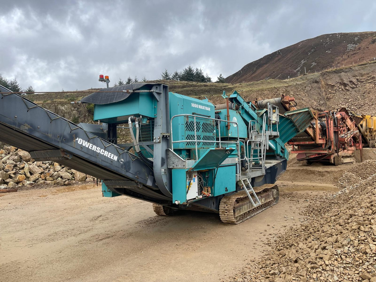 Powerscreen 1000 Maxtrak - Kegelbrecher: das Bild 4 Powerscreen 1000 Maxtrak - Kegelbrecher: das Bild 4
