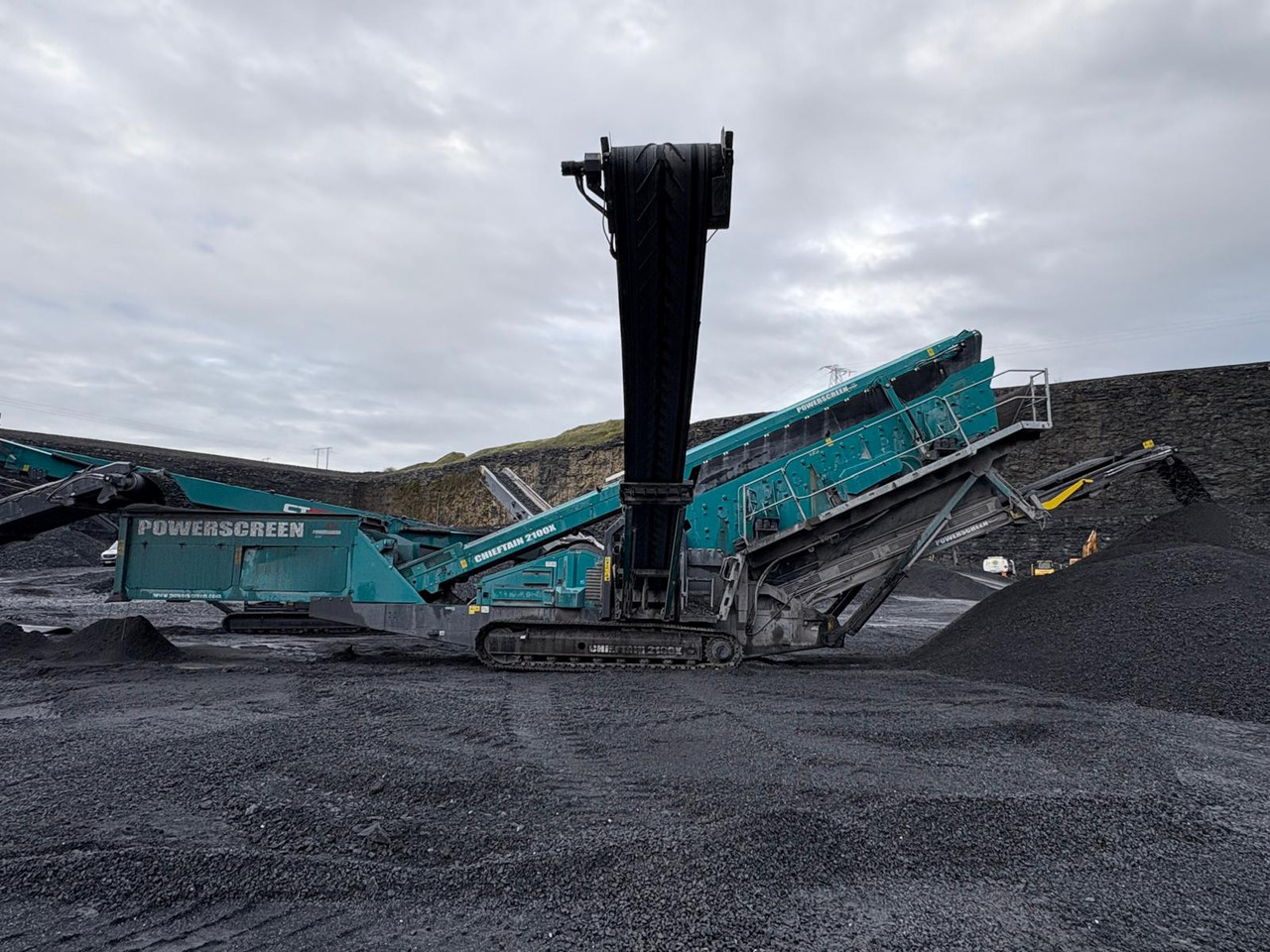 Powerscreen Chieftain 2100x - Siebmaschine: das Bild 4 Powerscreen Chieftain 2100x - Siebmaschine: das Bild 4