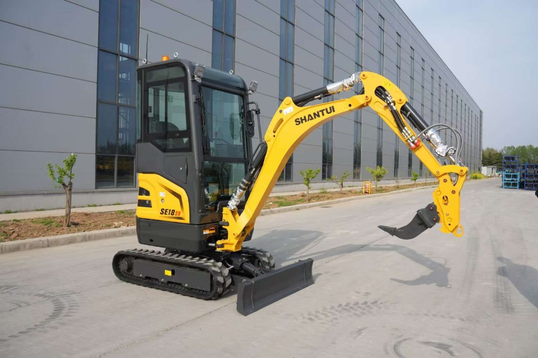 Shantui SE18SR - Minibagger: das Bild 2 Shantui SE18SR - Minibagger: das Bild 2
