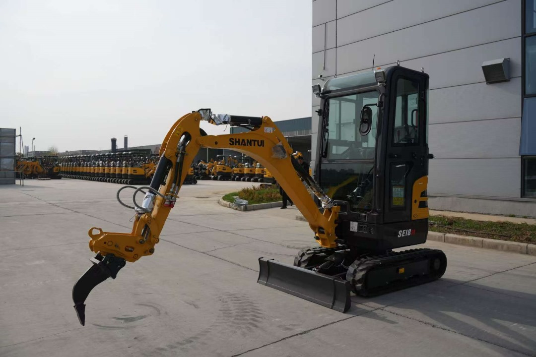 Shantui SE18SR - Minibagger: das Bild 5 Shantui SE18SR - Minibagger: das Bild 5