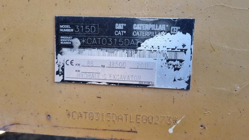 Caterpillar 315DL - Kettenbagger: das Bild 4 Caterpillar 315DL - Kettenbagger: das Bild 4