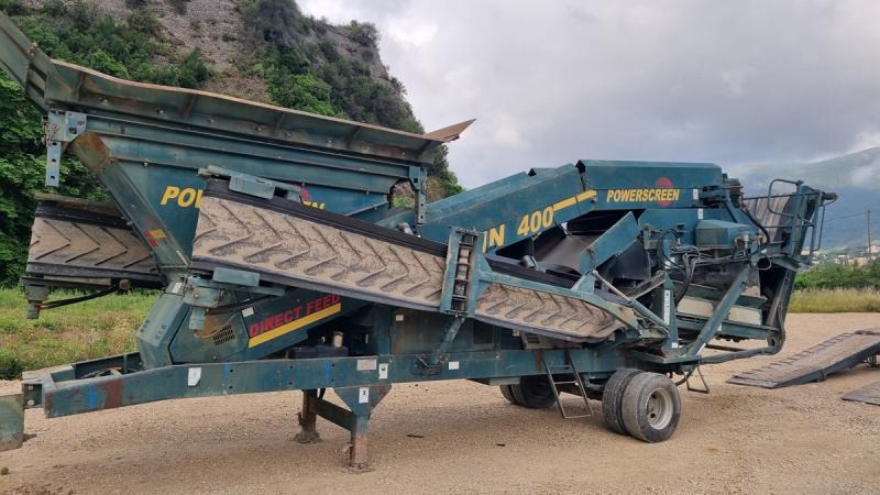 Powerscreen Chieftain 400 - Siebmaschine: das Bild 1 Powerscreen Chieftain 400 - Siebmaschine: das Bild 1