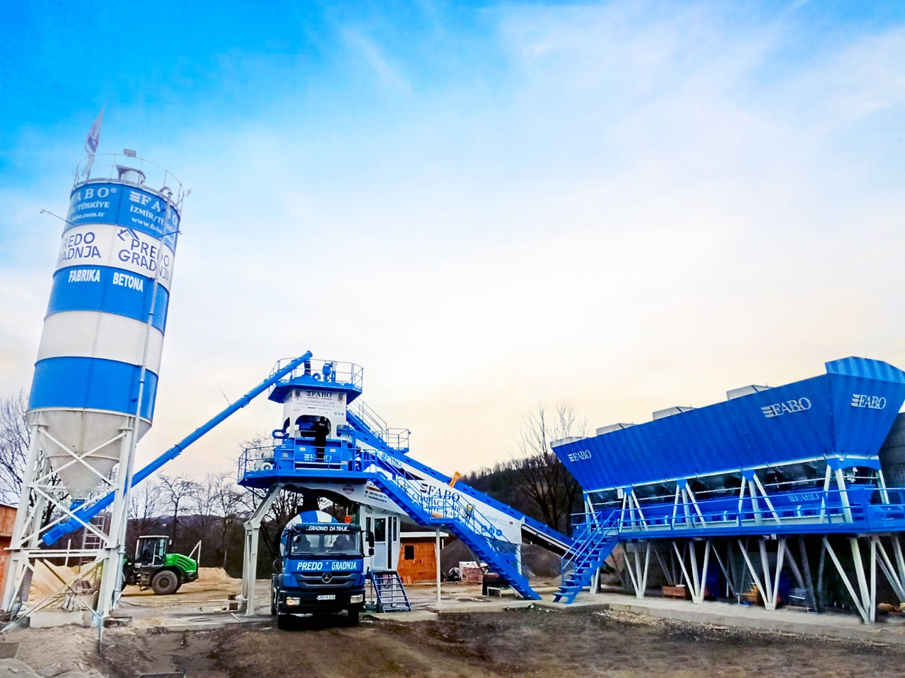 FABO COMPACT-110 CONCRETE PLANT | CONVEYOR TYPE - Betonmischanlage: das Bild 1 FABO COMPACT-110 CONCRETE PLANT | CONVEYOR TYPE - Betonmischanlage: das Bild 1