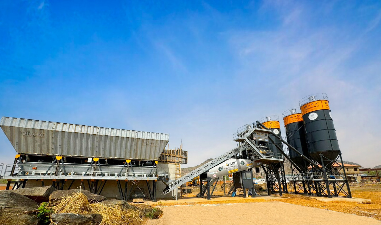 FABO COMPACT-160 CONCRETE PLANT | CONVEYOR TYPE - Betonmischanlage: das Bild 1 FABO COMPACT-160 CONCRETE PLANT | CONVEYOR TYPE - Betonmischanlage: das Bild 1