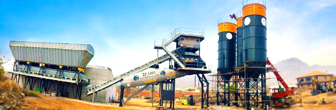 FABO COMPACT-160 CONCRETE PLANT | CONVEYOR TYPE - Betonmischanlage: das Bild 2 FABO COMPACT-160 CONCRETE PLANT | CONVEYOR TYPE - Betonmischanlage: das Bild 2