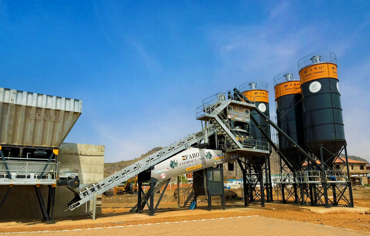 FABO COMPACT-160 CONCRETE PLANT | CONVEYOR TYPE - Betonmischanlage: das Bild 3 FABO COMPACT-160 CONCRETE PLANT | CONVEYOR TYPE - Betonmischanlage: das Bild 3