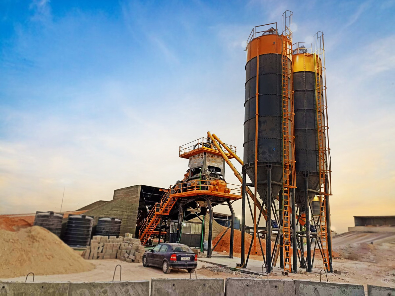 FABO COMPACT-180 CONCRETE PLANT | CONVEYOR TYPE - Betonmischanlage: das Bild 4 FABO COMPACT-180 CONCRETE PLANT | CONVEYOR TYPE - Betonmischanlage: das Bild 4