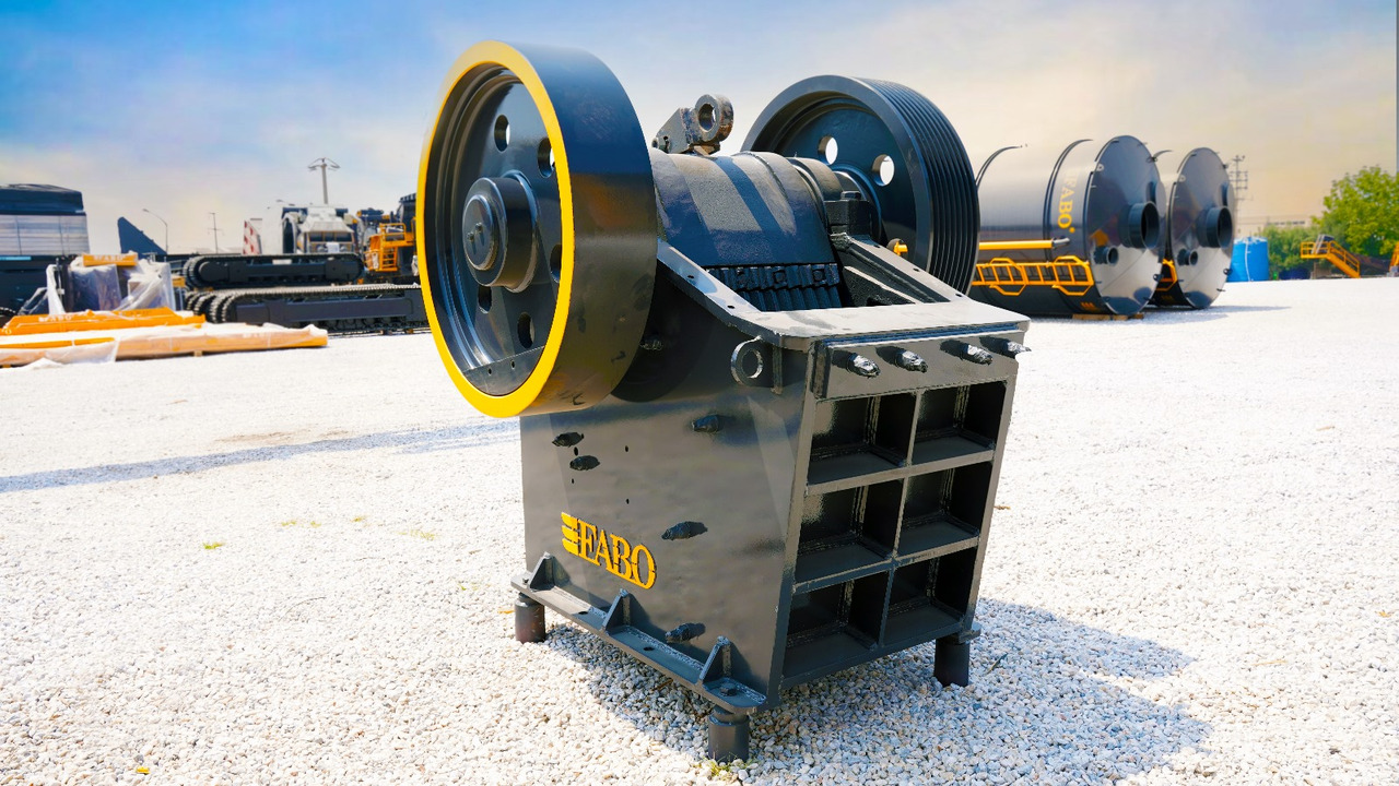 FABO Jaw crusher - Backenbrecher: das Bild 3 FABO Jaw crusher - Backenbrecher: das Bild 3