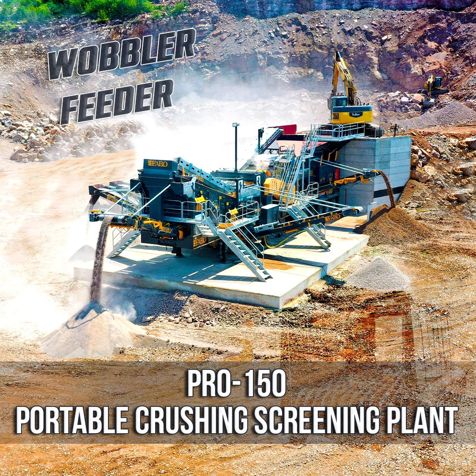 FABO MOBILE CRUSHING PLANT - Bergbaumaschine: das Bild 1 FABO MOBILE CRUSHING PLANT - Bergbaumaschine: das Bild 1