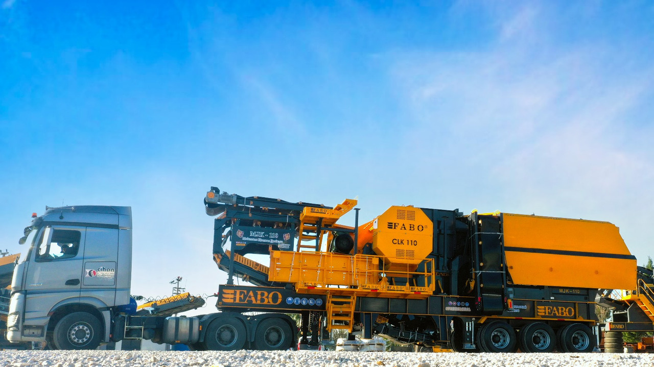 FABO MOBILE CRUSHING PLANT - Bergbaumaschine: das Bild 1 FABO MOBILE CRUSHING PLANT - Bergbaumaschine: das Bild 1