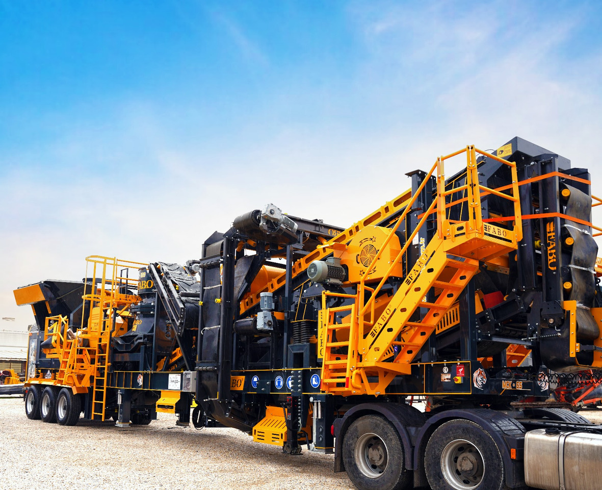 Bergbaumaschine, Zustand - NEU FABO Mining machinery - crushing plant: das Bild 1