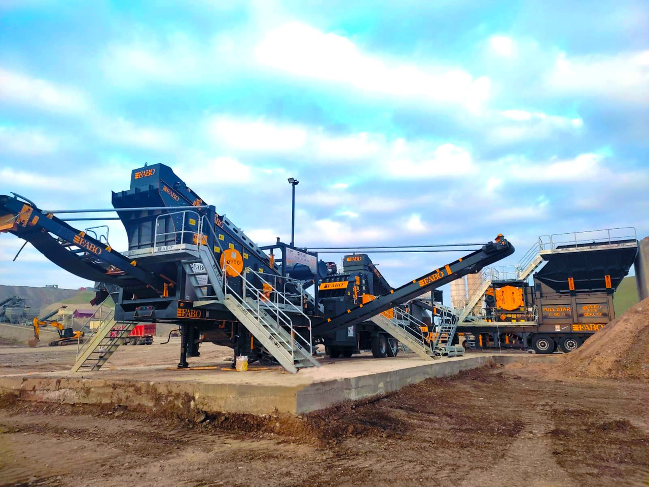 FABO Mobile crusher - Mobile Brechanlage: das Bild 4 FABO Mobile crusher - Mobile Brechanlage: das Bild 4