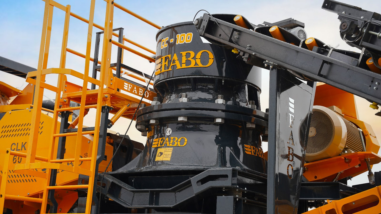 Mobile Brechanlage, Zustand - NEU FABO Mobile crusher: das Bild 8