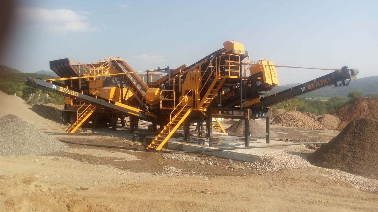 Mobile Brechanlage, Zustand - NEU FABO Mobile crusher: das Bild 11