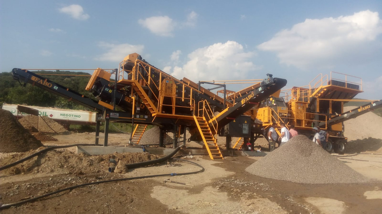 Mobile Brechanlage, Zustand - NEU FABO Mobile crusher: das Bild 12