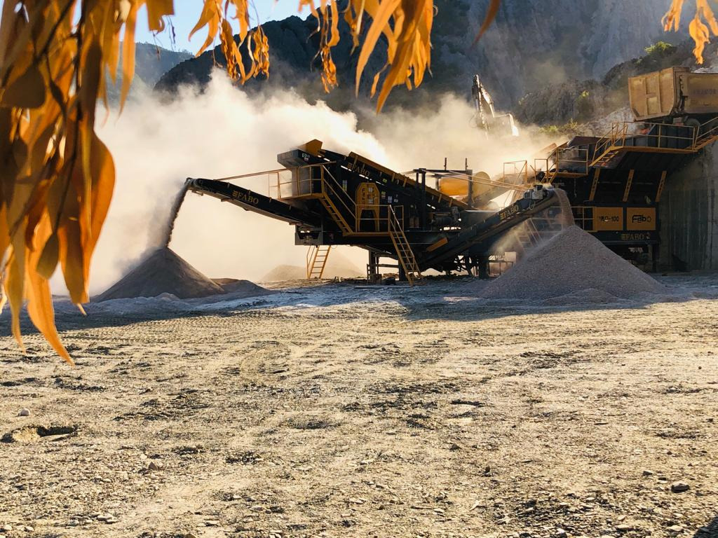 FABO Mobile crusher - Mobile Brechanlage: das Bild 2 FABO Mobile crusher - Mobile Brechanlage: das Bild 2