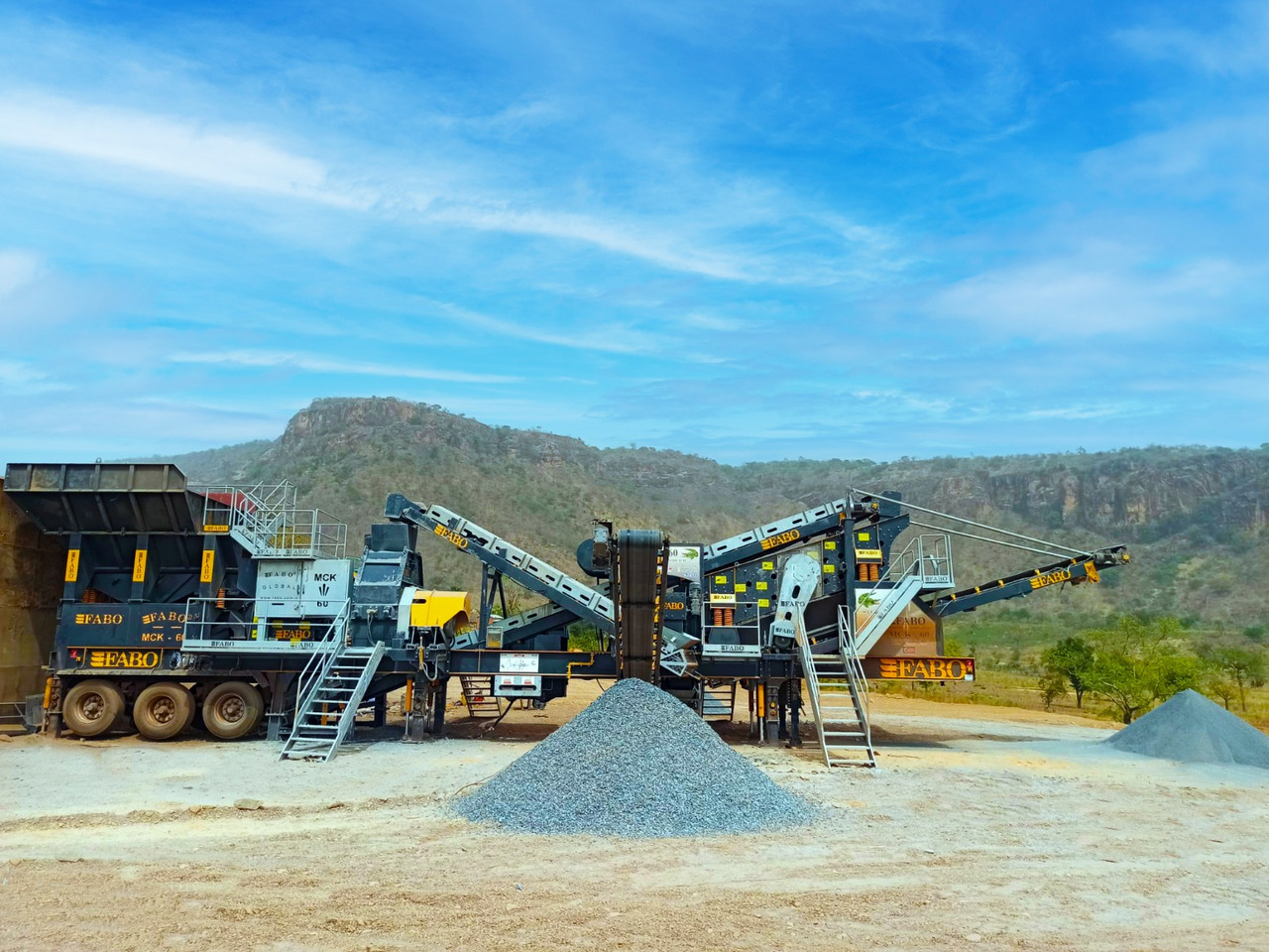 FABO Mobile crusher - Mobile Brechanlage: das Bild 4 FABO Mobile crusher - Mobile Brechanlage: das Bild 4