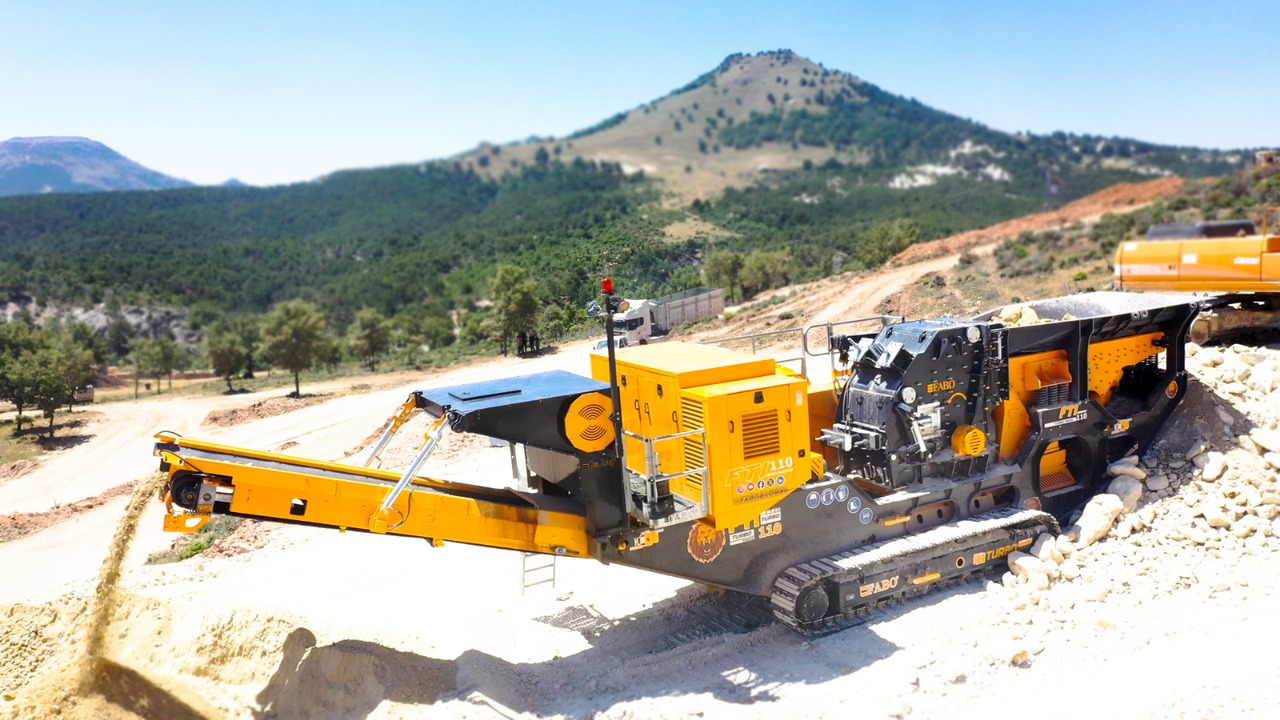 FABO Mobile crusher - Mobile Brechanlage: das Bild 1 FABO Mobile crusher - Mobile Brechanlage: das Bild 1