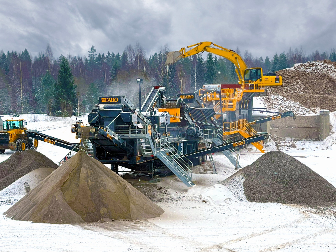 FABO Mobile crusher - Mobile Brechanlage: das Bild 4 FABO Mobile crusher - Mobile Brechanlage: das Bild 4