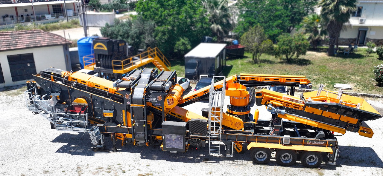 Mobile Brechanlage, Zustand - NEU FABO Mobile crusher: das Bild 1