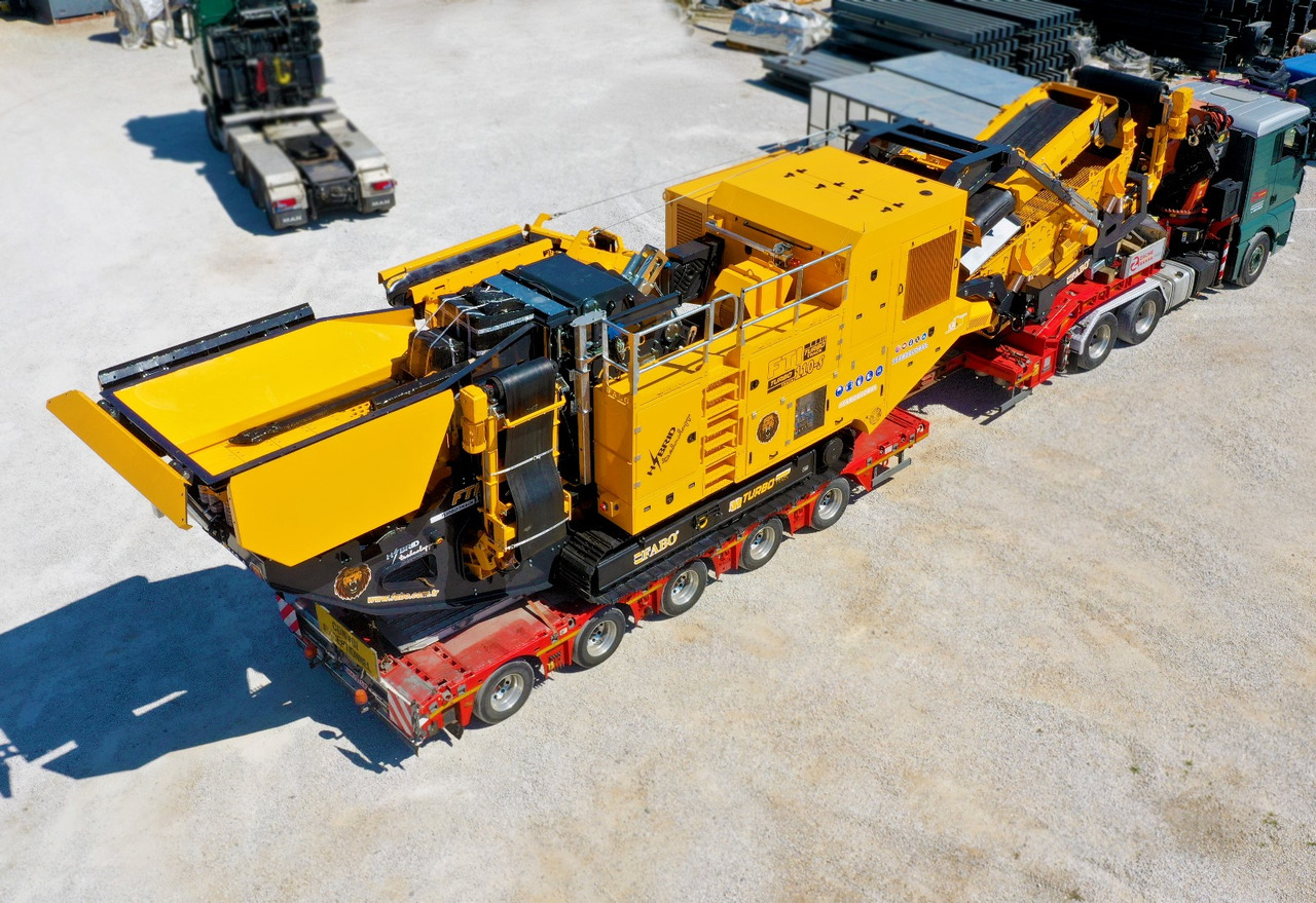 Mobile Brechanlage, Zustand - NEU FABO Mobile crusher: das Bild 6