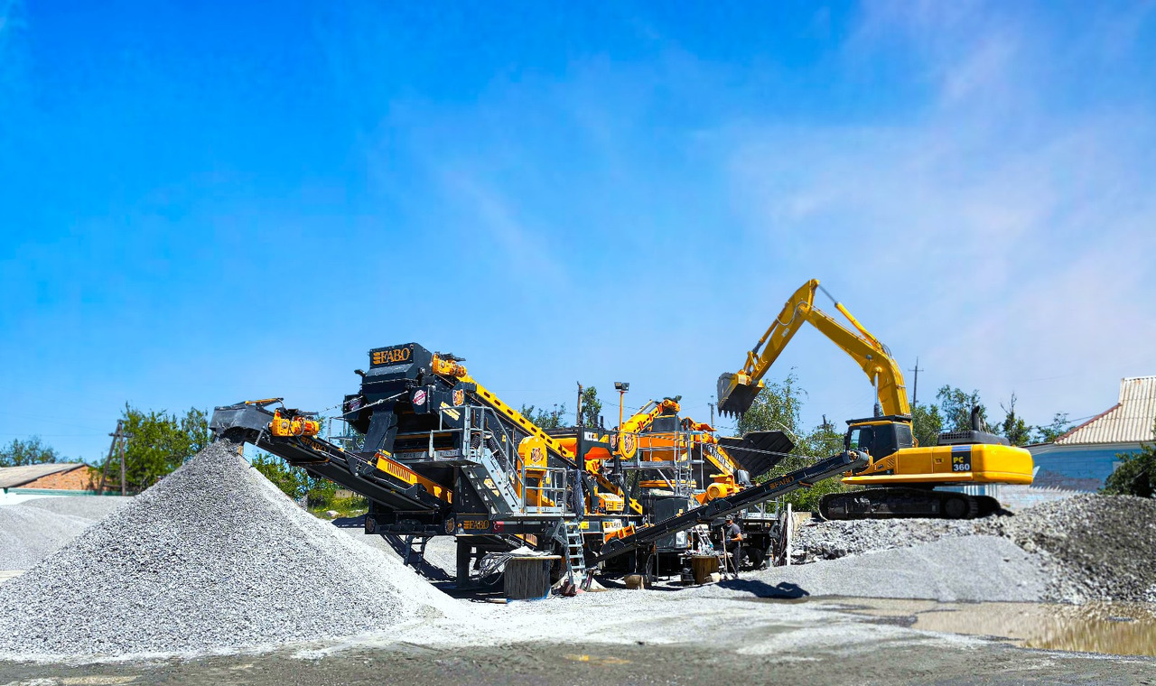 FABO Mobile crusher - Mobile Brechanlage: das Bild 1 FABO Mobile crusher - Mobile Brechanlage: das Bild 1
