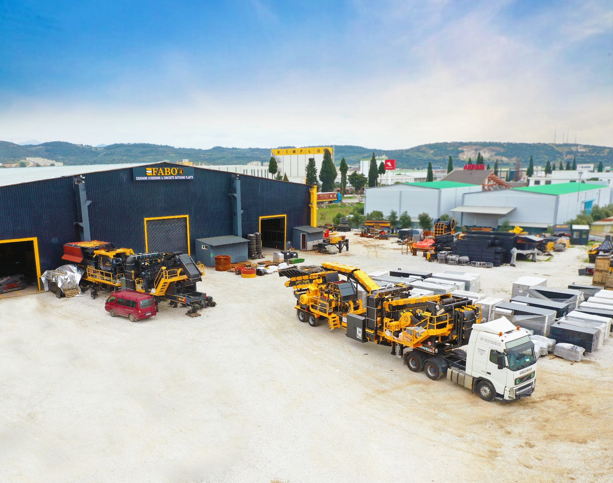 Mobile Brechanlage, Zustand - NEU FABO Mobile crusher: das Bild 7