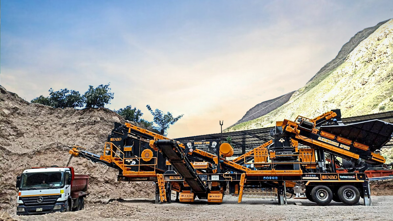 FABO Mobile crusher - Mobile Brechanlage: das Bild 4 FABO Mobile crusher - Mobile Brechanlage: das Bild 4