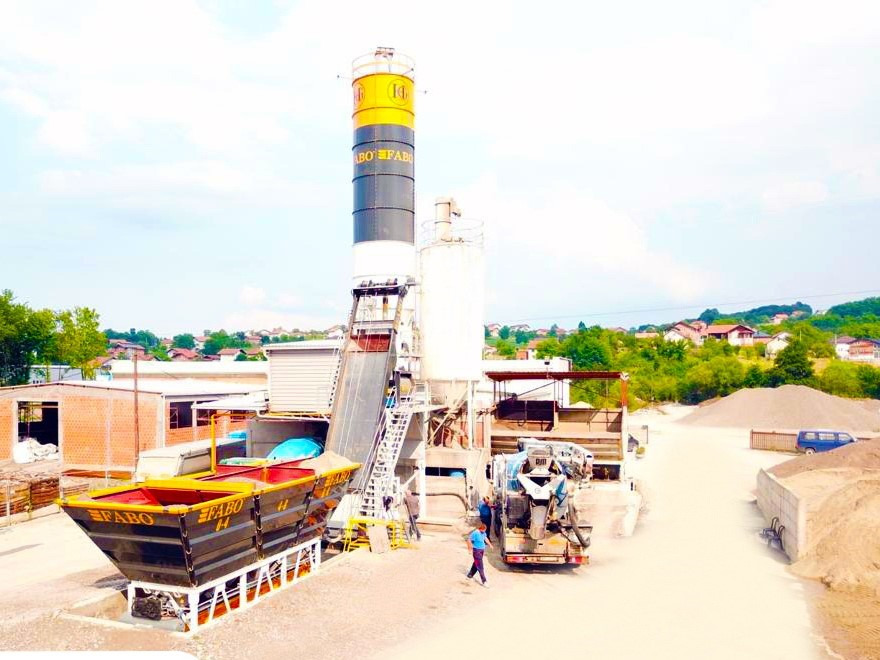 FABO SKIP SYSTEM CONCRETE BATCHING PLANT | 60m3/h Capacity - Betonmischanlage: das Bild 5 FABO SKIP SYSTEM CONCRETE BATCHING PLANT | 60m3/h Capacity - Betonmischanlage: das Bild 5