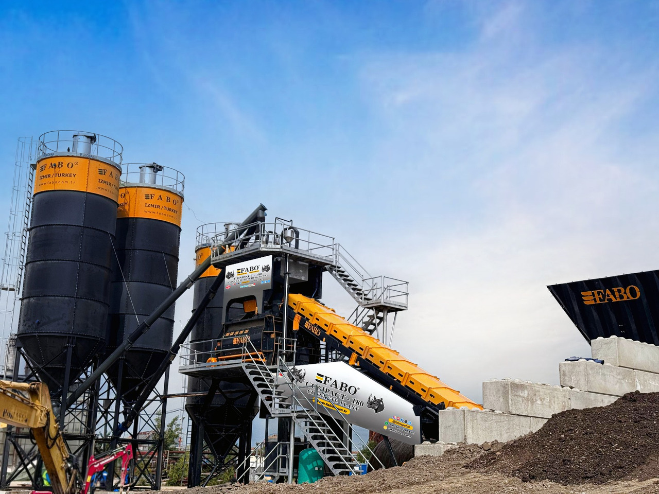 FABO compact concrete plant - Betonmischanlage: das Bild 1 FABO compact concrete plant - Betonmischanlage: das Bild 1
