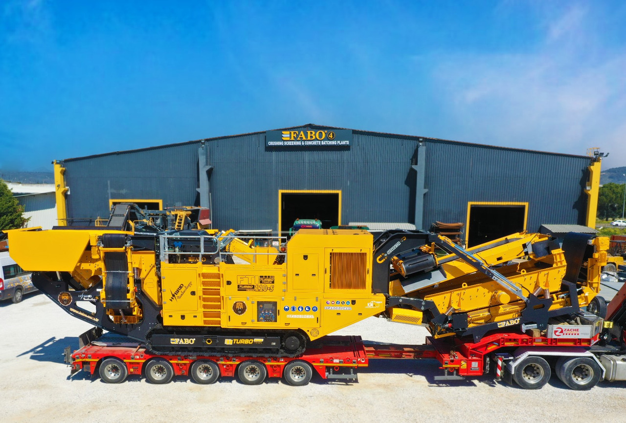FABO crawler crusher - Brecher: das Bild 1 FABO crawler crusher - Brecher: das Bild 1