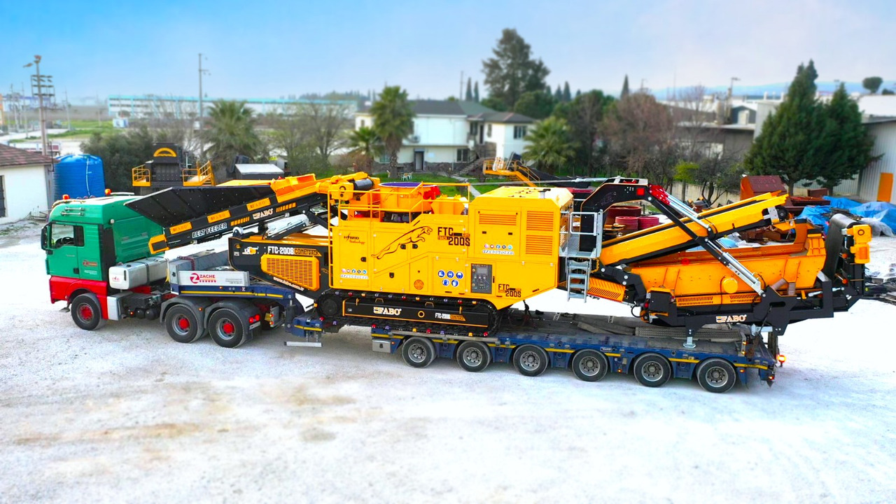 FABO crawler crusher - Brecher: das Bild 2 FABO crawler crusher - Brecher: das Bild 2