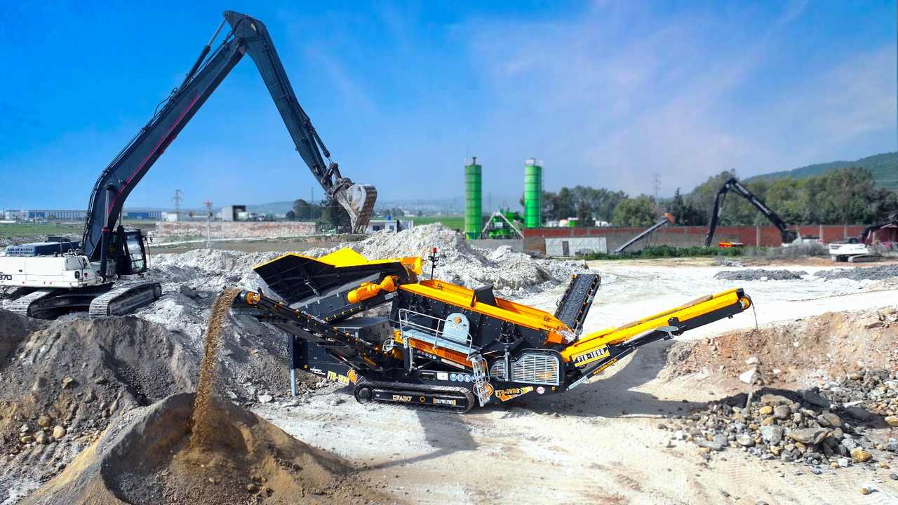 FABO crawler screen - Siebmaschine: das Bild 1 FABO crawler screen - Siebmaschine: das Bild 1