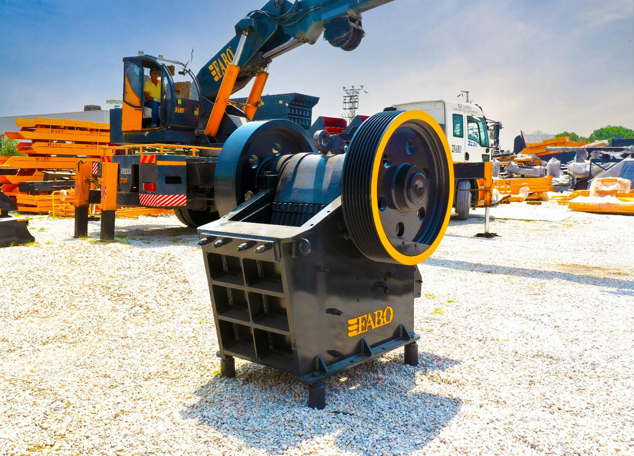 FABO jaw crusher - Backenbrecher: das Bild 2 FABO jaw crusher - Backenbrecher: das Bild 2