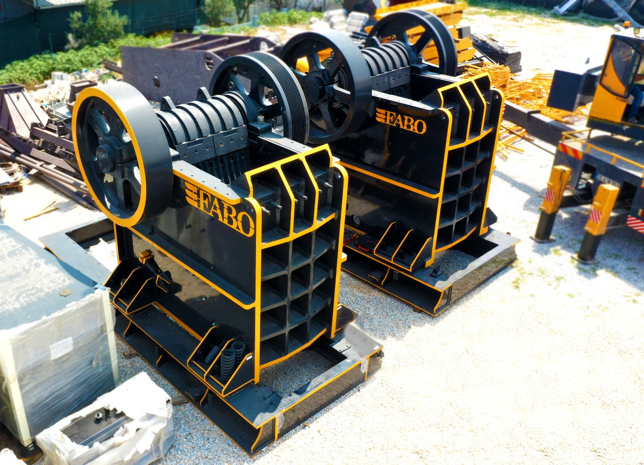 FABO jaw crusher - Backenbrecher: das Bild 1 FABO jaw crusher - Backenbrecher: das Bild 1