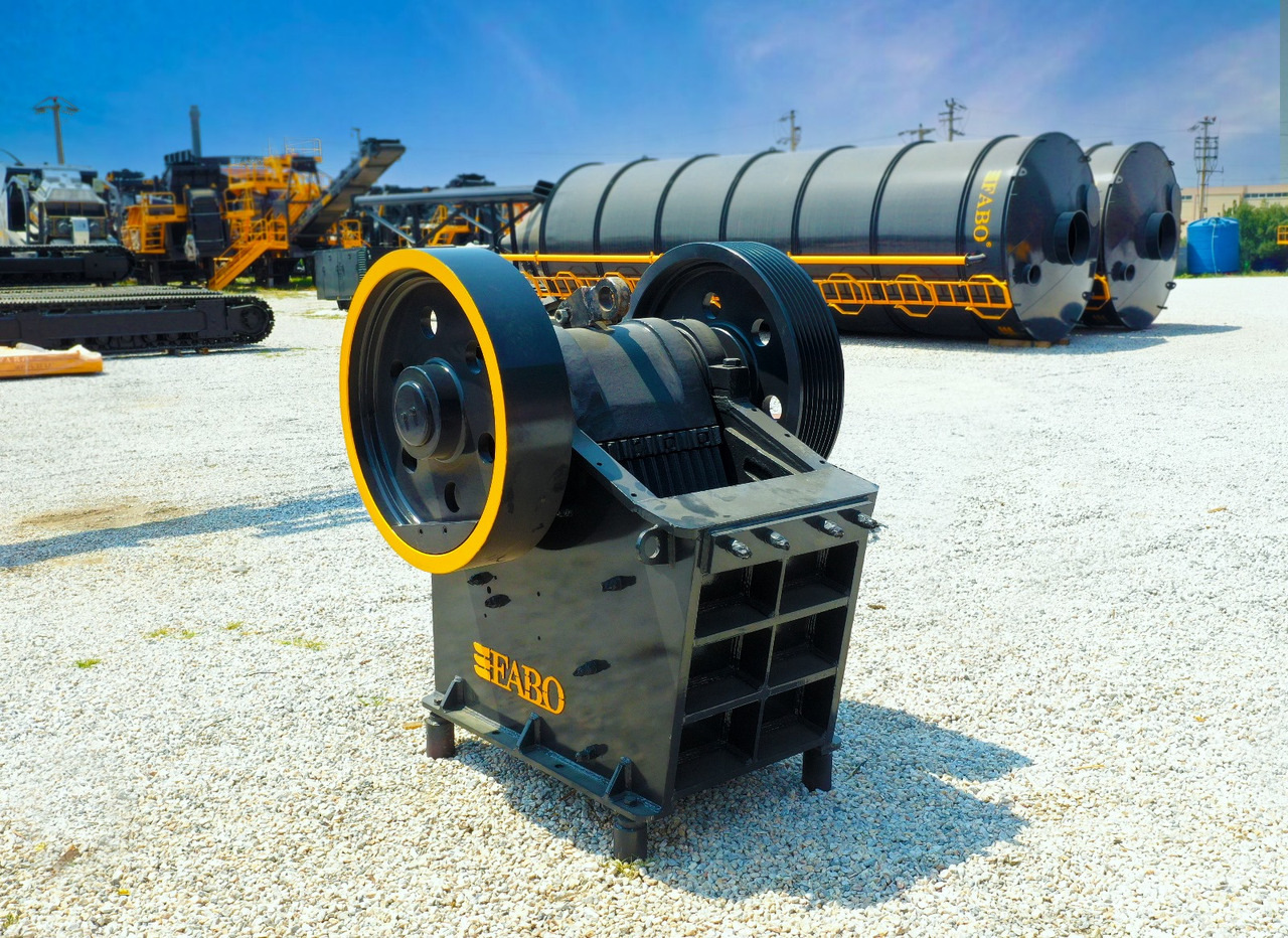 FABO jaw crusher - Backenbrecher: das Bild 1 FABO jaw crusher - Backenbrecher: das Bild 1