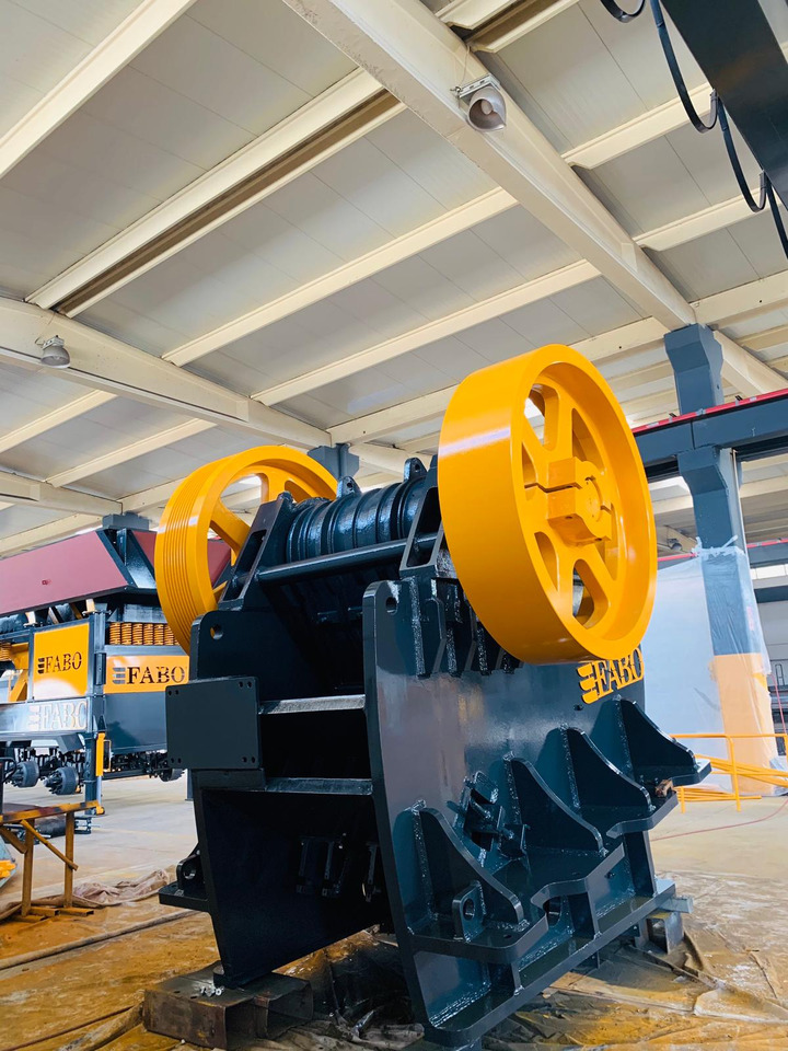 FABO jaw crusher - Backenbrecher: das Bild 2 FABO jaw crusher - Backenbrecher: das Bild 2