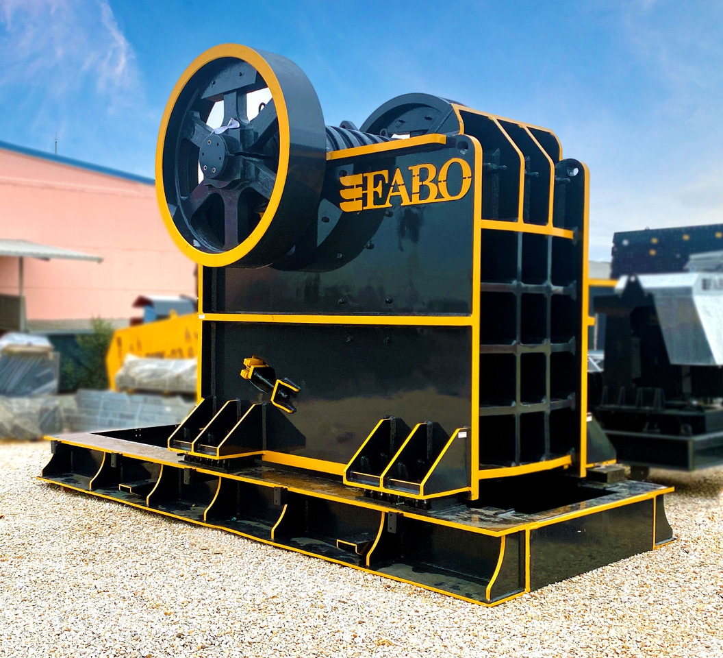 FABO jaw crusher - Backenbrecher: das Bild 4 FABO jaw crusher - Backenbrecher: das Bild 4