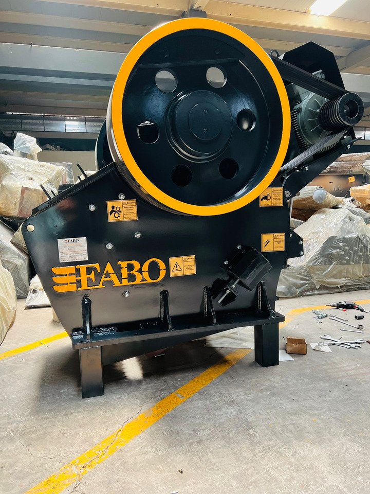 FABO jaw crusher - Backenbrecher: das Bild 1 FABO jaw crusher - Backenbrecher: das Bild 1