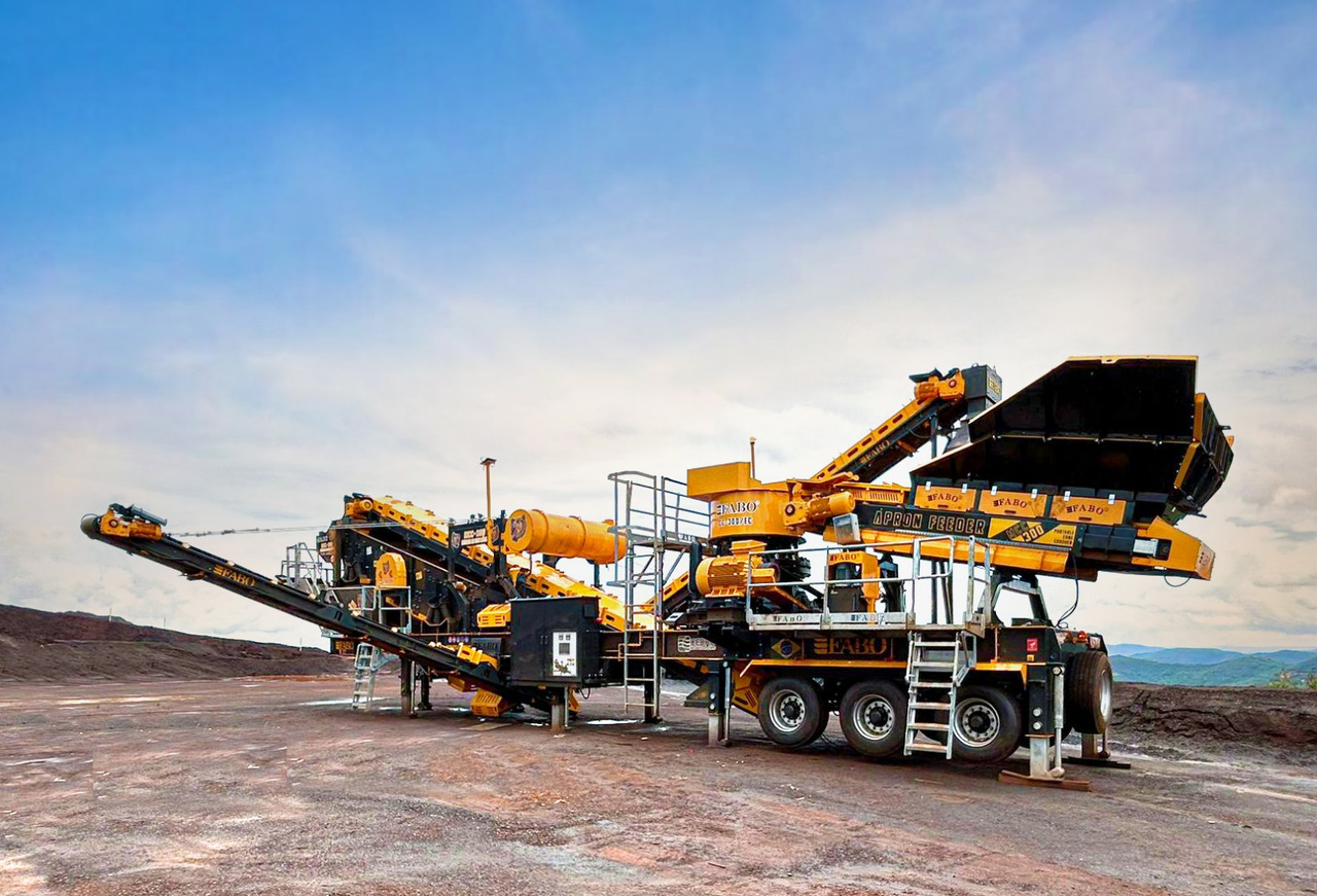 FABO mining machinery - crushing plant - Bergbaumaschine: das Bild 1 FABO mining machinery - crushing plant - Bergbaumaschine: das Bild 1