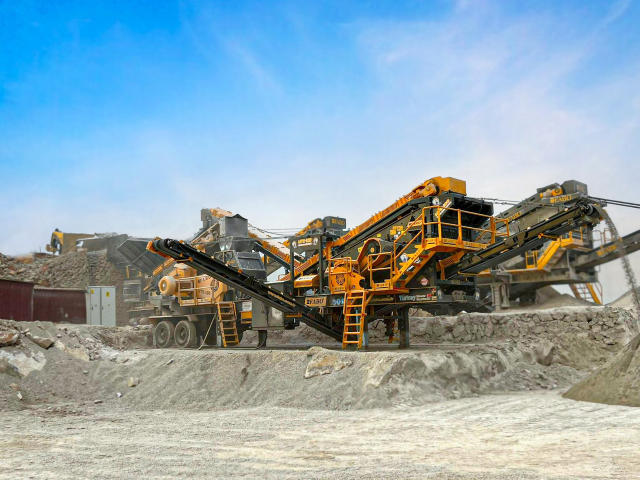 FABO mining machinery - crushing plant - Bergbaumaschine: das Bild 1 FABO mining machinery - crushing plant - Bergbaumaschine: das Bild 1