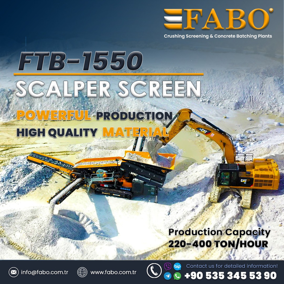 FABO mining machinery - crushing plant - Bergbaumaschine: das Bild 1 FABO mining machinery - crushing plant - Bergbaumaschine: das Bild 1