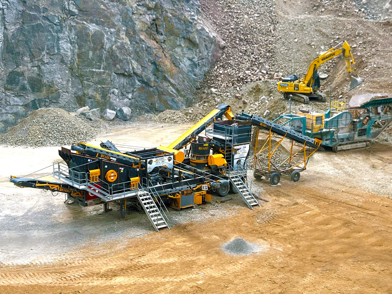 FABO mining machinery - crushing plant - Bergbaumaschine: das Bild 3 FABO mining machinery - crushing plant - Bergbaumaschine: das Bild 3