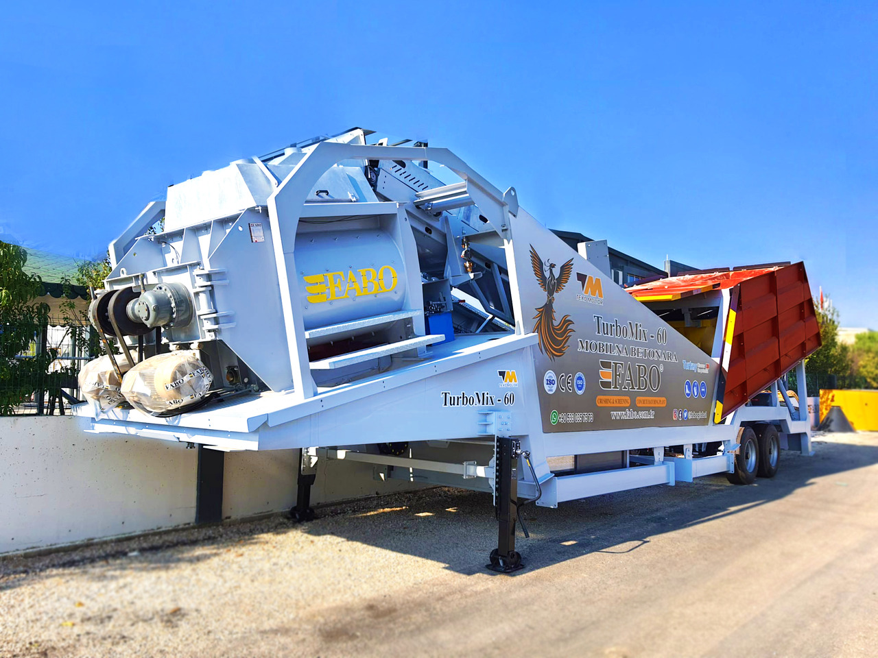 FABO mobile concrete batching plant - Betonmischanlage: das Bild 5 FABO mobile concrete batching plant - Betonmischanlage: das Bild 5
