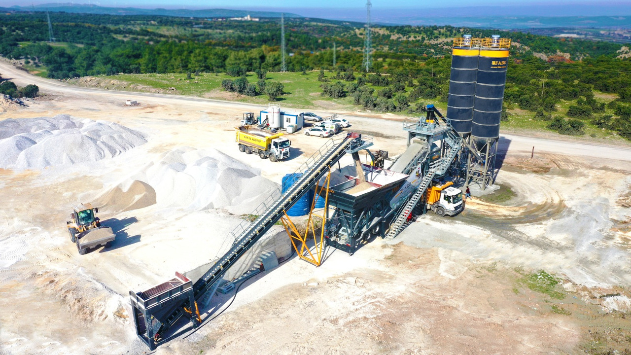 FABO mobile concrete batching plant - Betonmischanlage: das Bild 1 FABO mobile concrete batching plant - Betonmischanlage: das Bild 1